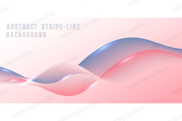 Abstract Fluid Colorful Mesh Stripe Line: A Strategic Design Element for Creative and Professional Use