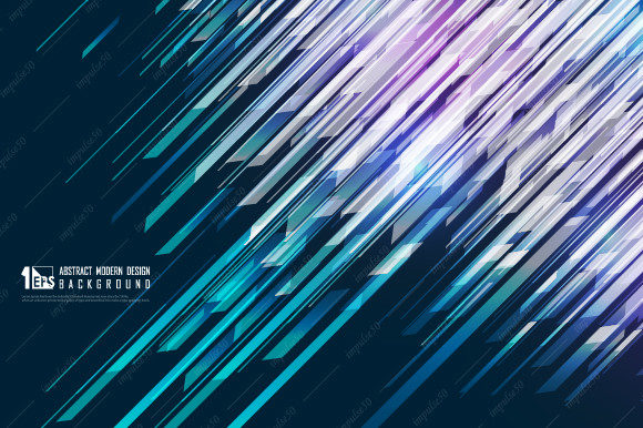 Abstract Futuristic Technology Line