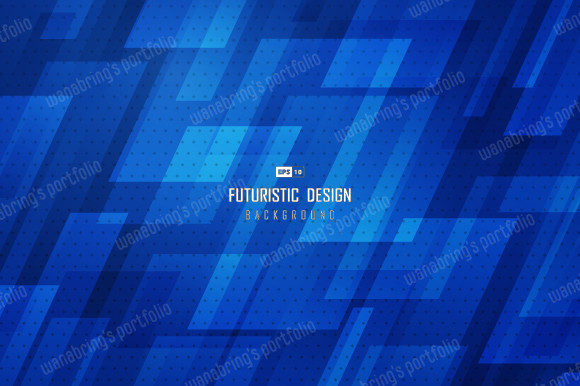 Abstract Gradient Technology Blue Sheet
