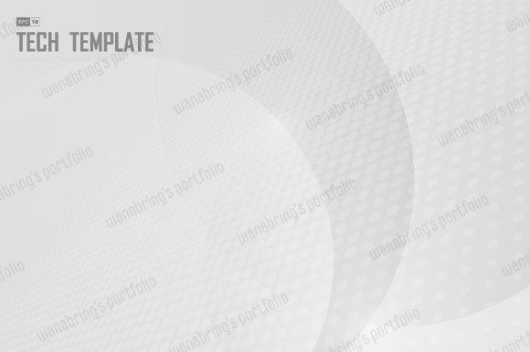 Abstract Halftone Dot of White and Gray