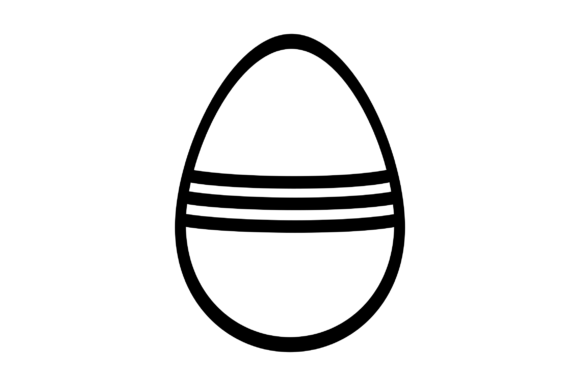 Black Egg Outline SVG: A Strategic Asset for Precision Branding and Design Workflow