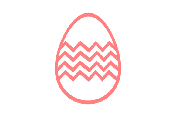 Easter Egg Line Art SVG: A Versatile Design Asset for Spring Projects