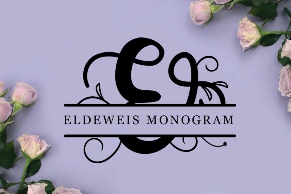 Eldeweis Monogram: A Versatile Font for Creative and Professional Use
