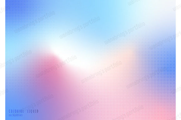 Exploring the Aesthetic and Functional Potential of Abstract Liquid Colorful Gradient Mesh in Design