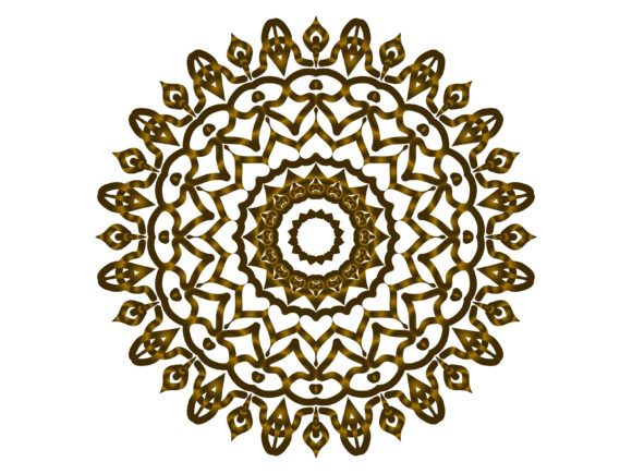 Exploring the Beauty and Meaning of Mandala Gold Abstract Blooming Flowers