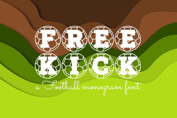 Free Kick: A Bold and Modern Font for Creative Designs