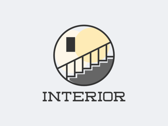 Interior Logo Design Vector Illustration: Strategic Branding for Modern Spaces