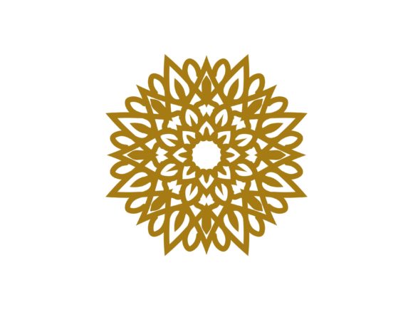 Mandala Gold Line Flower Art: A Strategic Asset for Premium Brand Identity