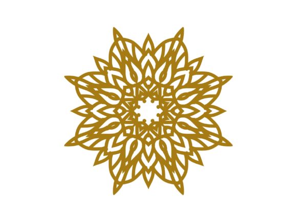 Mandala Gold Line Star: A Comprehensive Evaluation of Design Versatility