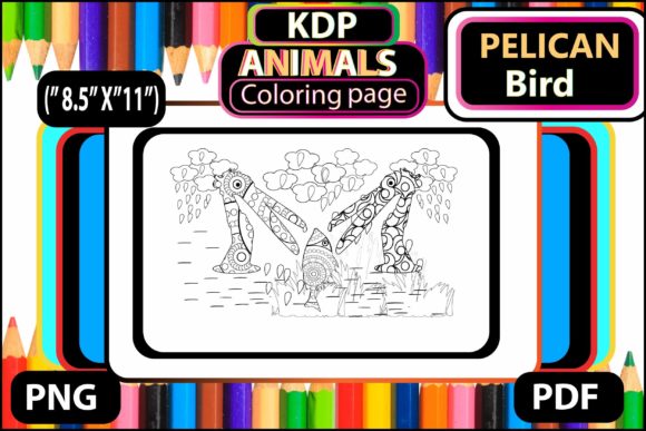 Pelican Bird Coloring Pages for Adults and Kids – A Perfect Blend of Art and Relaxation