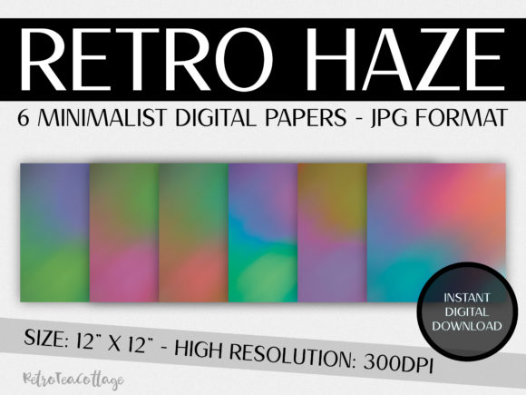 Retro Haze: A Timeless Digital Design Resource for Modern Creations