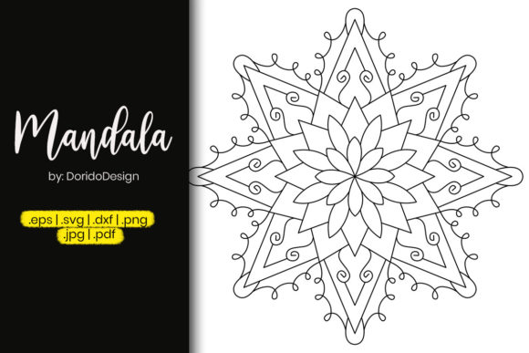 Star Mandala Coloring Page - Vol 11