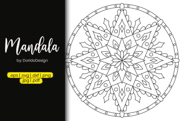 Star Mandala Coloring Pages - Vol 2