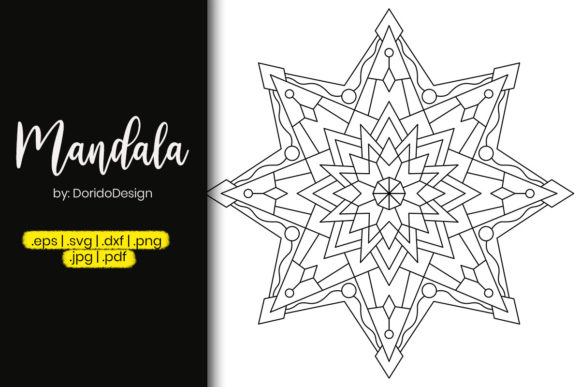 Star Mandala Coloring Pages - Vol 7