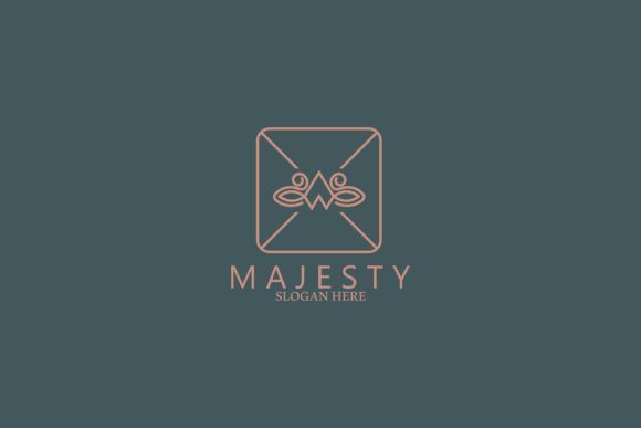 The Majesty Vector Logo Template: Elevating Brand Identity Through Royal Design Heritage