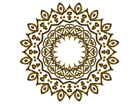 The Mandala Gold Circular Line Dome: A Fusion of Ancient Geometry and Modern Commercial Design