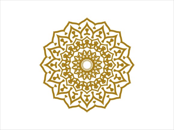 The Mandala Gold Line Flower: A Symbol of Beauty, Spirituality, and Design