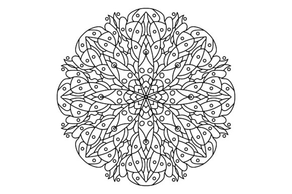 The Timeless Appeal of Outline Mandala Style for Coloring Book: A Comprehensive Guide to Digital Art Assets